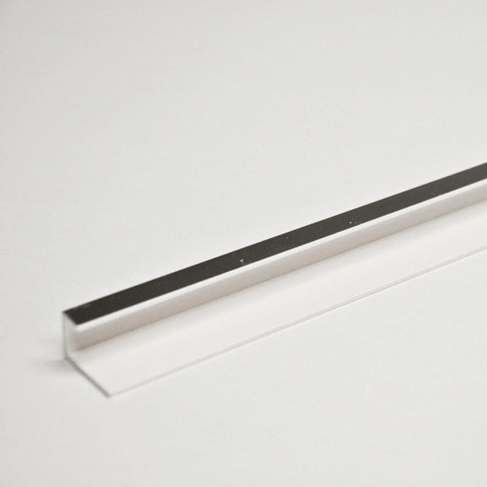End Cap Silver Trim for 10mm Panels - Image 2