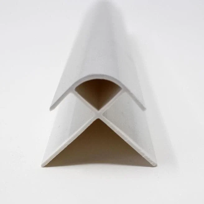 External Corner Silver Trim for 10mm Panels