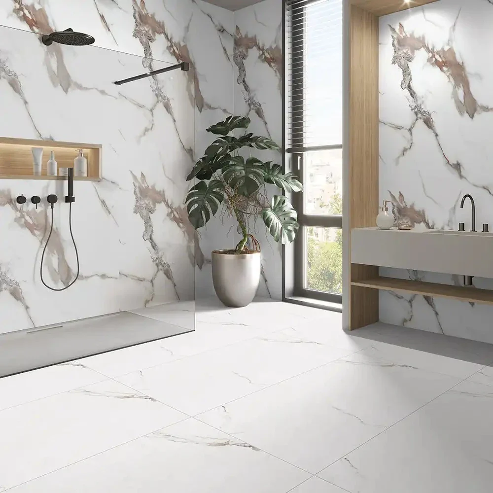 Bronze Carrara Matt 1m Wall Panel