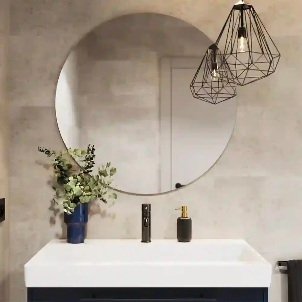 Concrete Beige Matt Tile Panel 30cm x 60cm