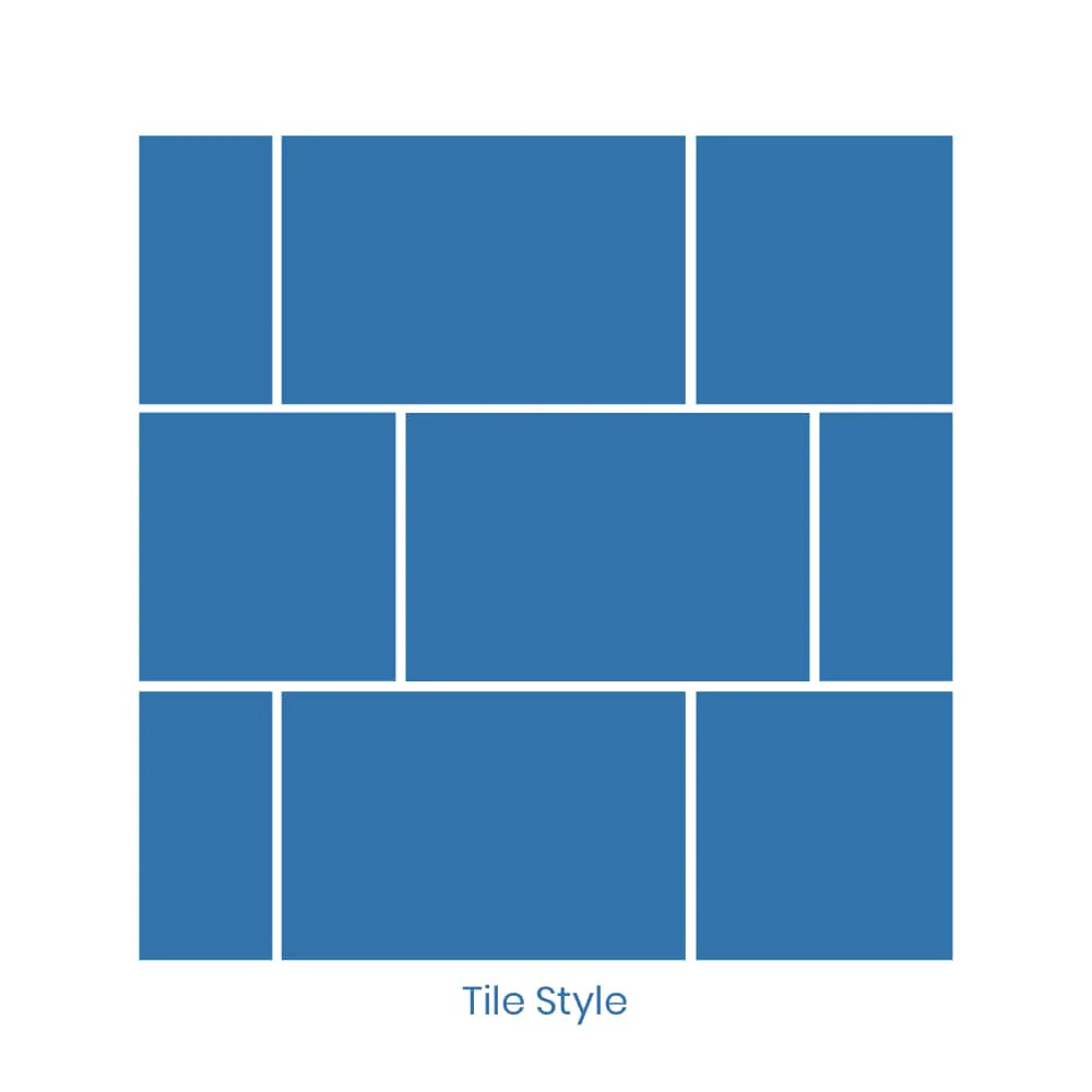 Staffa Graphite Concrete 31cm x 61cm Vinyl Click Tile - Image 4