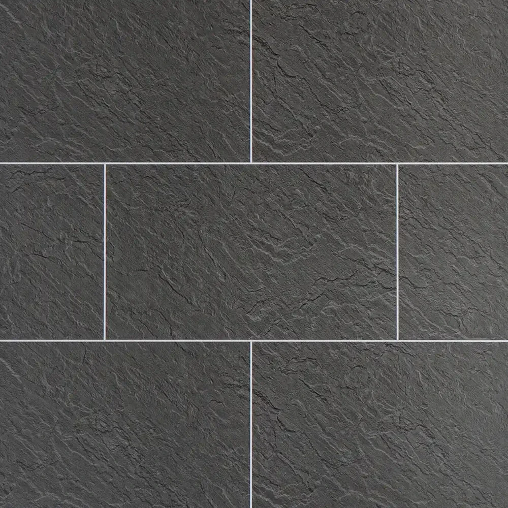 Riven Slate Tile Grout Line 1m Wall Panel - Image 2
