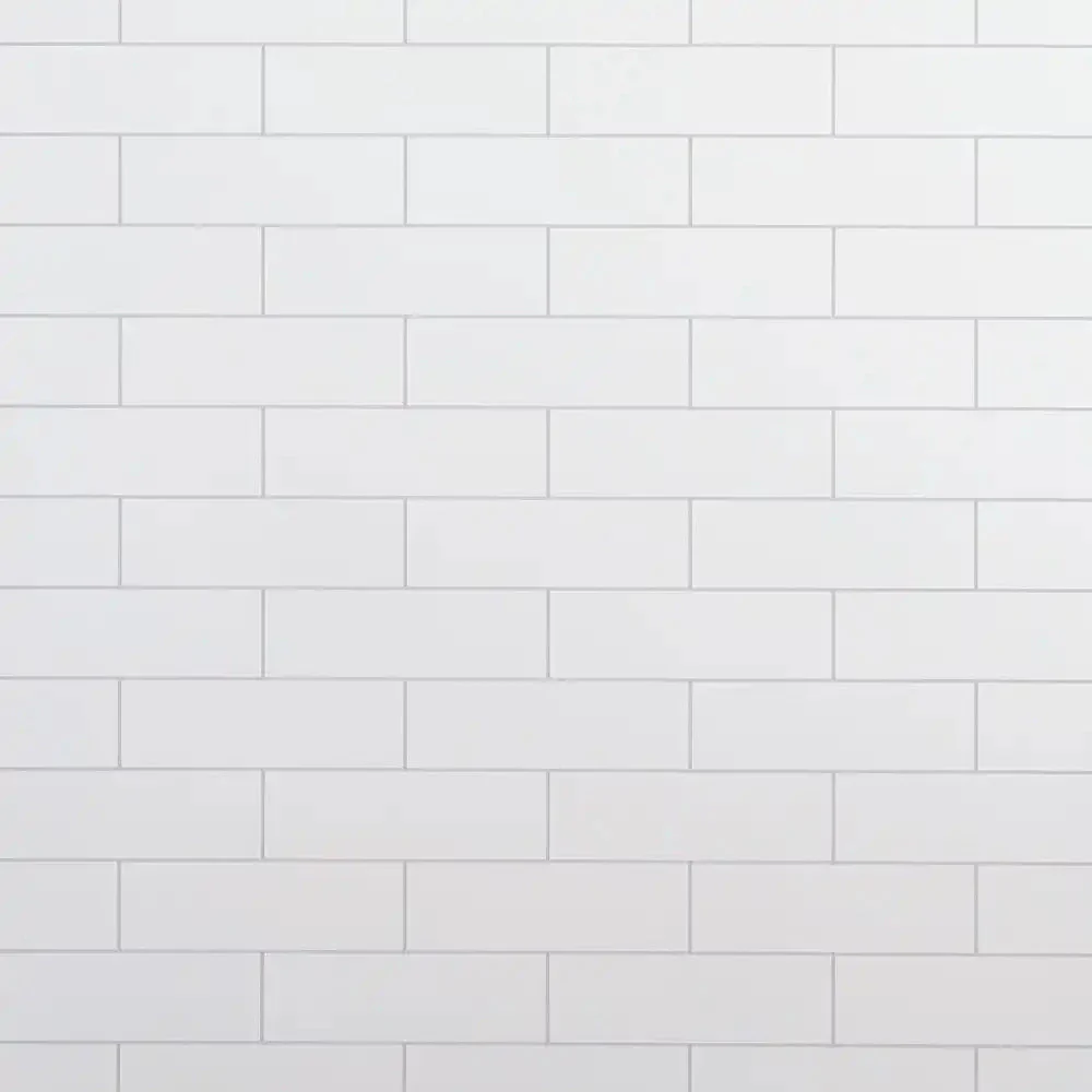 White London Tile Grout Line 1m Wall Panel - Image 2