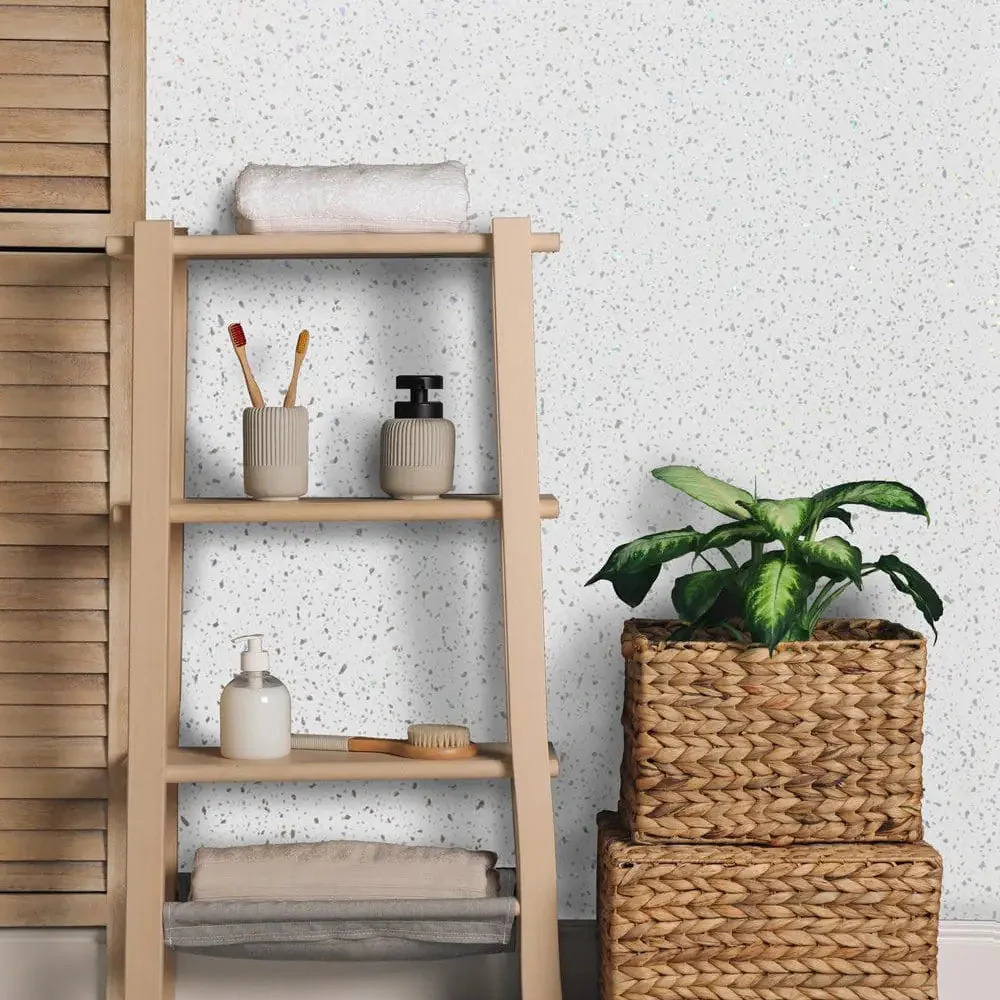 White Storm Sparkle Gloss 1m Wall Panel Bulk Buy - Pack of 6, 8, 10 - Image 3