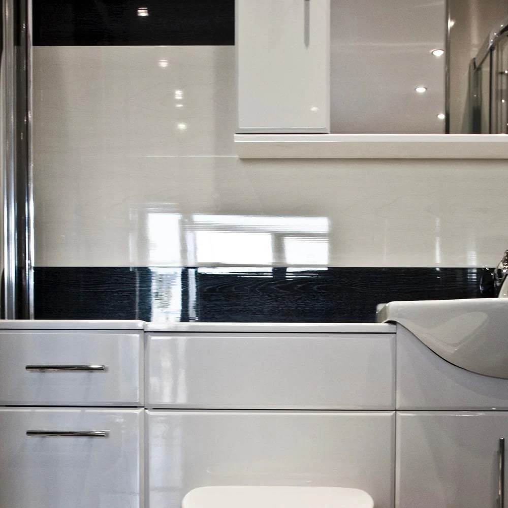 Whitewood Gloss Wall Panel Packs - Image 3